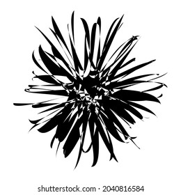 Random amorph, amorphous shape, element vector
