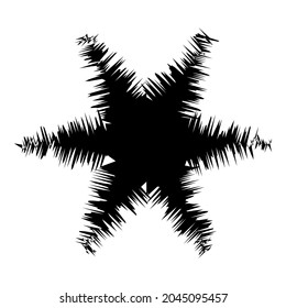 Random amorph, amorphous shape, element vector