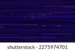 Random ASCII Characters. Computer Security Glitch Broken Code. Abstract Ascii Glitch Background. Fatal Programming Error. Buffer Overflow Problem. Vector Illustration.
