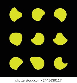 Random blob organic pattern spot shape eps 10