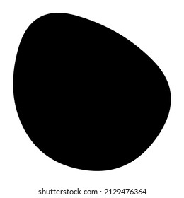 Bloqueo aleatorio, mancha de tinta. Blob orgánico, sangre. Forma Especk.Splat, gráfico de carátula. Gota de líquido, fluido. Pebble, silueta de piedra.Mancha de tinta, forma irregular de la zona de la moquedad. Forma básica, simple, redondeada y lisa