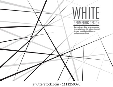 Random chaotic lines abstract geometric pattern.Vector background. Can be used in cover design, book design, poster, website background or advertising.