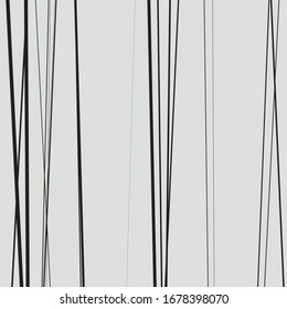 Random Chaotic Lines Abstract Geometric Pattern Vector Stripe Background