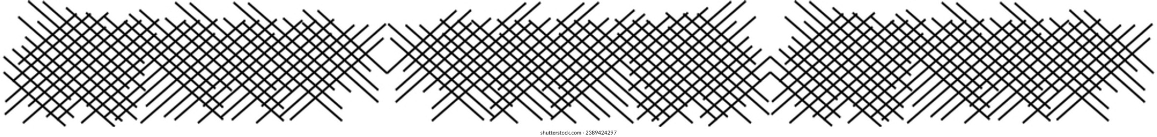 Random chaotic lines abstract geometric pattern, texture. Modern, contemporary art-like Vector isolated