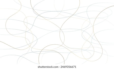 	
Random chaotic lines abstract geometric pattern vector background.	
