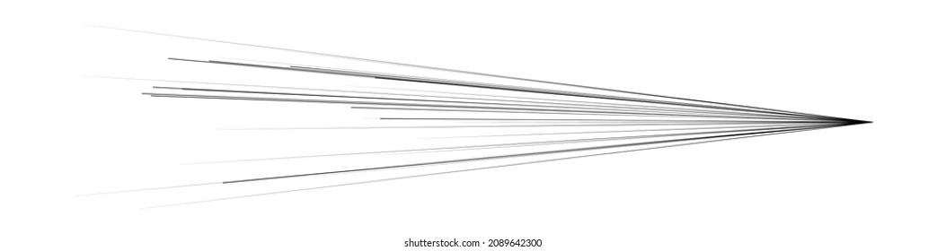 Random, chaotic lines element. Random stripes