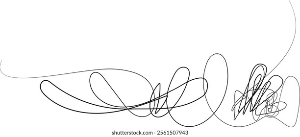 random chaotic pen doodle strokes art, Coal line sketch, Seamless vector of scribble patterns, Ink pen scrawls, Hand drawing insane tangled scribble clew, Random chaotic lines..eps8