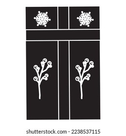 Random Christmas Vector Icon Illustration