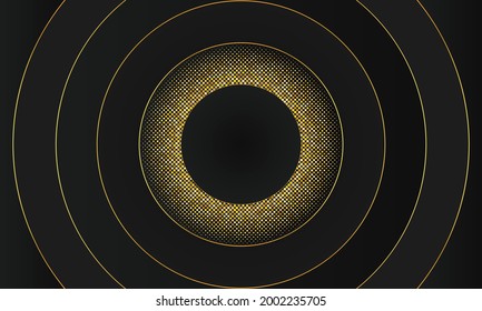 Random circle Gradient lines Vector fit for Business, Travel, Web 