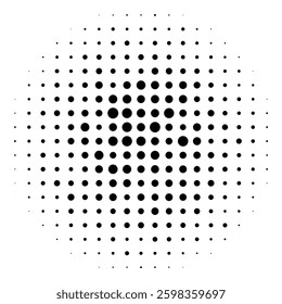 Random circles dot pattern isolated on transparent background. Vector comic book background. Halftone pattern in retro pop art style

Язык ключевых слов: English