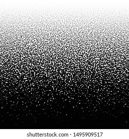 Random circles, dots noise half-tone pattern. Speckles, dotted background. Pointillist, pointillism texture. Scatter, dispersion design. Particles abstract geometric illustration