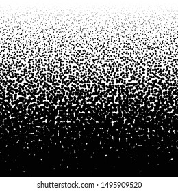 Random circles, dots noise half-tone pattern. Speckles, dotted background. Pointillist, pointillism texture. Scatter, dispersion design. Particles abstract geometric illustration