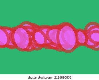 Random circles, ovals, ellipses colorful, multicolor abstract background, pattern, texture. Scattered polychromatic circles contour