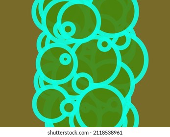 Random circles, ovals, ellipses colorful, multicolor abstract background, pattern, texture. Scattered polychromatic circles contour