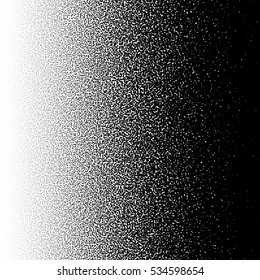 Random circles pattern  Halftone pattern  halftone gradient and random dots  Abstract monochrome pointillist  speckled background