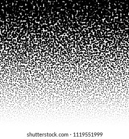 Random circles, pointillist, pointillism pattern. Fading circles