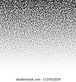 Random circles, pointillist, pointillism pattern. Fading circles