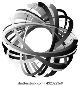 Random circular element