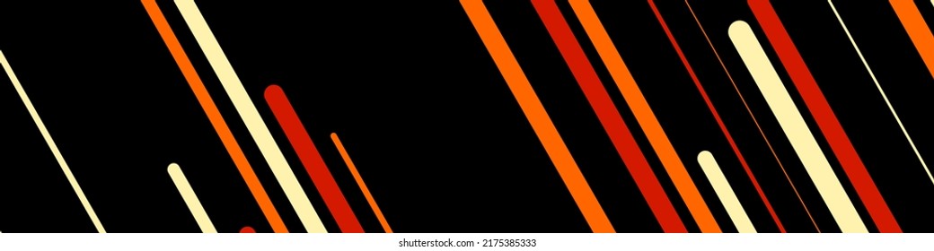 Random Color flowing stripe lines illustration
