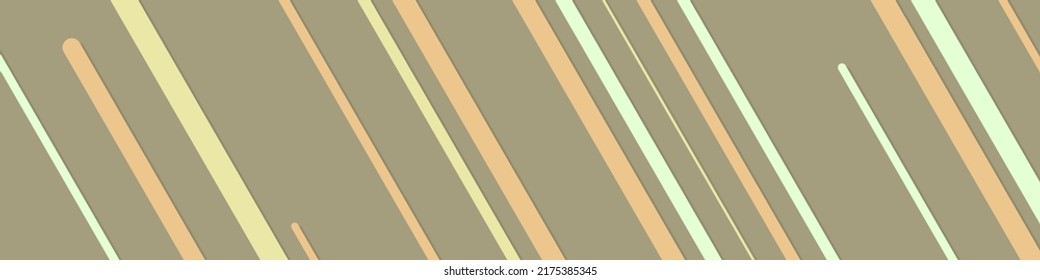 Random Color flowing stripe lines illustration
