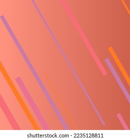 Random Color flowing stripe lines illustration