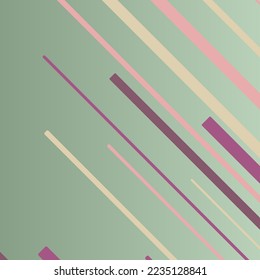 Random Color flowing stripe lines illustration
