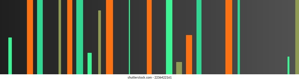 Random Color flowing stripe lines illustration
