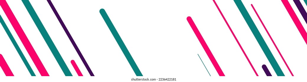 Random Color flowing stripe lines illustration