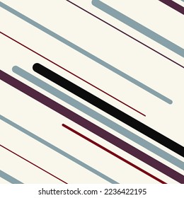 Random Color flowing stripe lines illustration