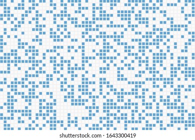 Random color squared grid background