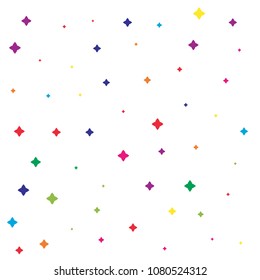 Random color vector pattern