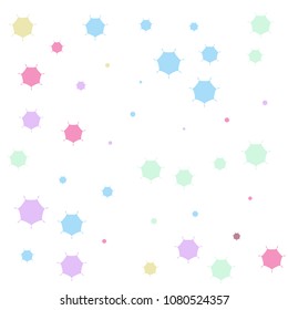 Random color vector pattern