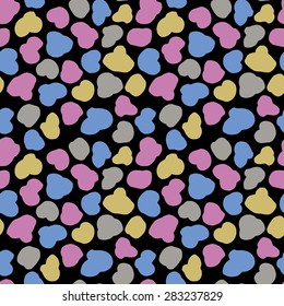 Random colorful abstract background. Seamless pattern.Vector.