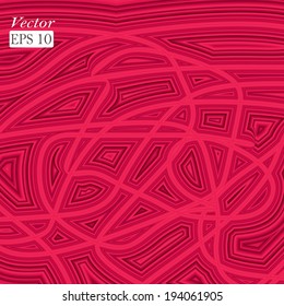 Random colorful lines in vector format. Abstract background or design element.