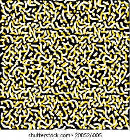 Random curves seamless pattern 
