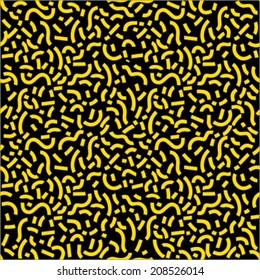 Random curves seamless pattern 