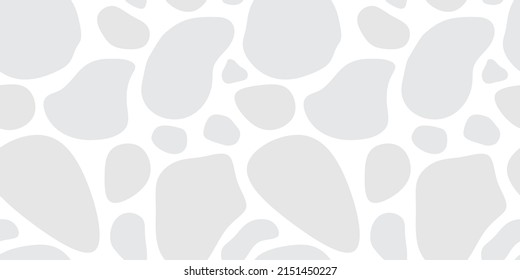 Random cute shapes background. Seamless pattern.Vector.