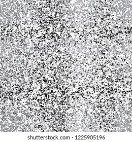 Random distributed amorphous tiny particles in gray scale texture