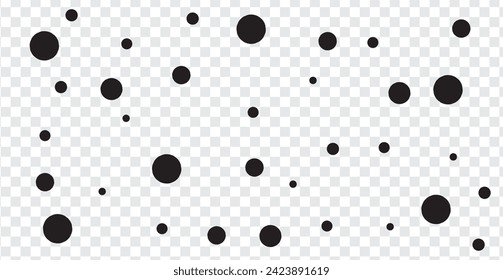 Random dots, circles. Dotted, speckles pattern. Pointillist, pointillism background. Stipple, stippling texture....