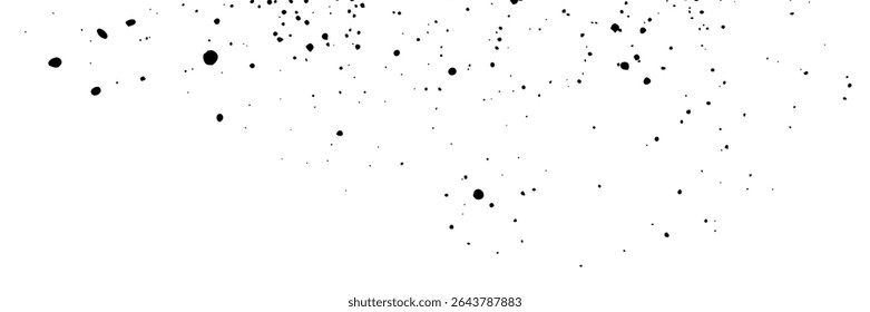 Random dots, circles. Dotted, speckles pattern. Pointillist, pointillism background. Stipple, stippling texture