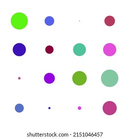 Random dots, circles halftone pattern. Stipple, stippling background. Polkadots, pointillist backdrop