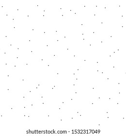 Random dots, random circles pattern, background. Noise halftone. Dispersion, scatter dotted half-tone pointillist design. Noisy particles speckle texture. Abstract geometric circles illustration