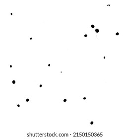 Random dots, circles pattern. Polka dots, pointillist, stippling background