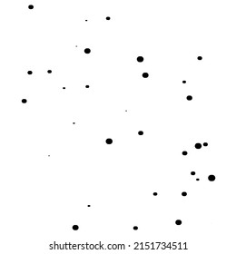 Random dots, circles pattern. Polka dots, pointillist, stippling background