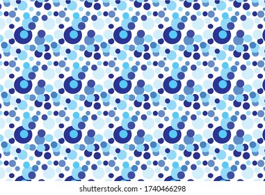 Random dots pattern. Abstract background. Geometrical simple image, illustration. Creative, luxury gradient colors style. Print clothing, shirts, dress, wrap, wrapper, web, cover, label, banner.