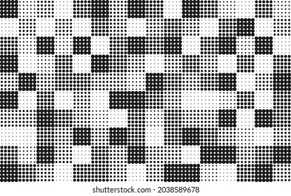 Random dots in square seamless pattern