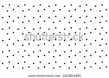 random dots texture. small polka dot seamless pattern background. black and white dots.