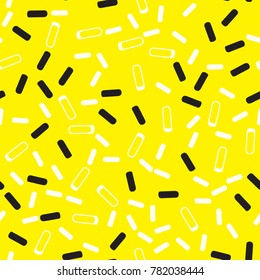 Random dynamic  rectangles. Vector illustration for background, fabric, wrapping paper, print and web with traditional wealth and happiness symbol