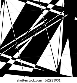 Random edgy artistic vector illustration