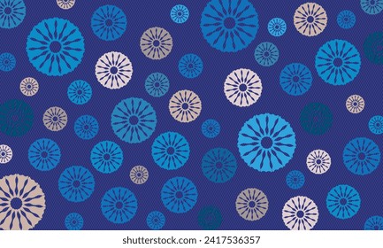 Random flowers pattern design for any bedding or pillow texture needs.